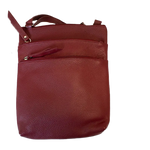 BOL Leather Crossbody Bag 2 Front Zip EX-STOCK Canada 