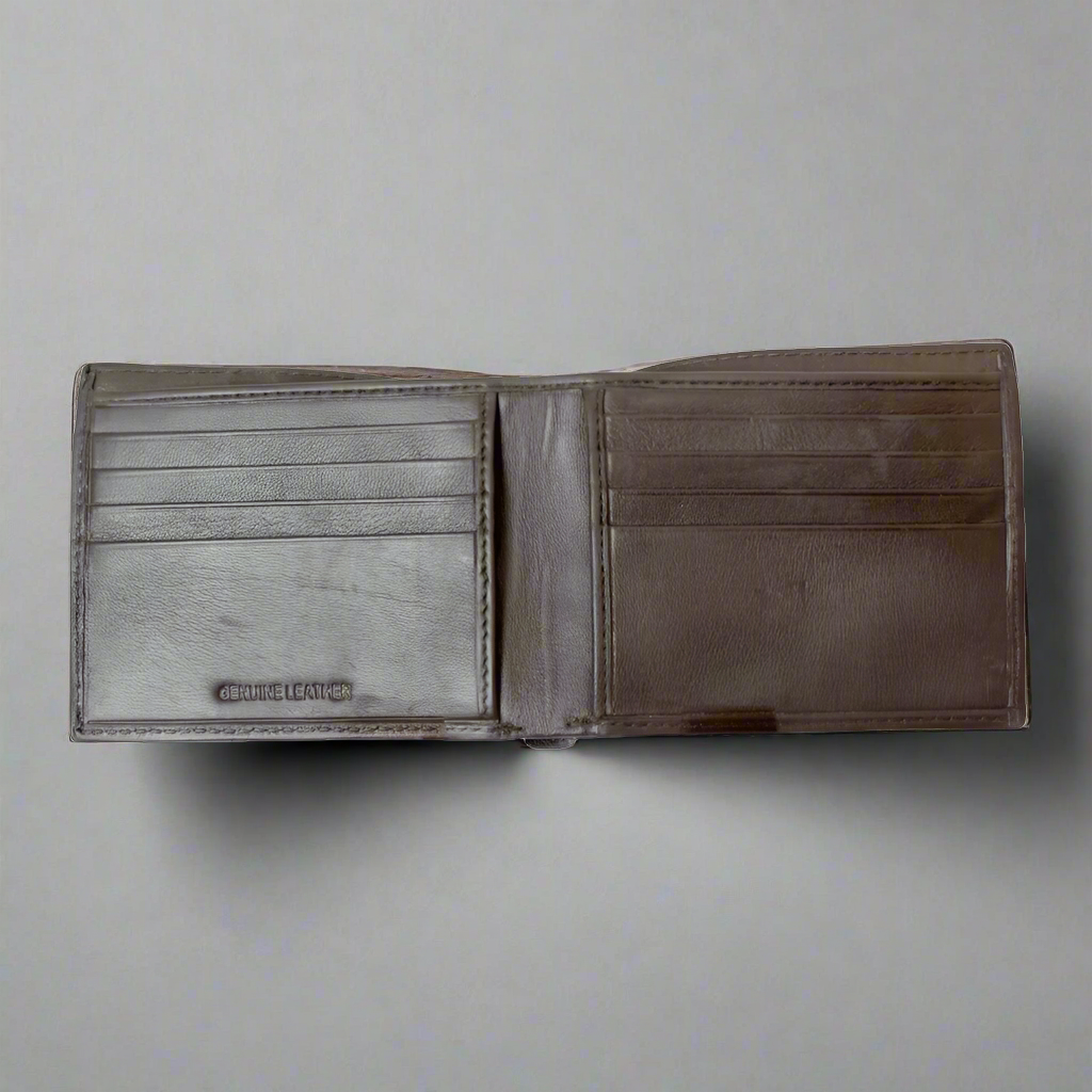 Portefeuille en cuir à deux volets pour hommes BOLEX-STOCK Canada 