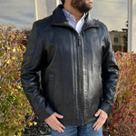 BOL Men's Cardian Bomber Lambskin Leather Jacket EX-STOCK Canada 
