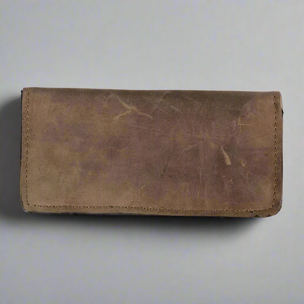 BOL Men's Chrome Plated Bifold Leather Wallet EX-STOCK Canada 