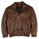 BOL Men's Double Collar Leather Bomber Jacket EX-STOCK Canada 