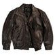 BOL Men's Double Collar Leather Bomber Jacket EX-STOCK Canada 