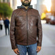 BOL Men's Eduardo Hoodie Leather Jacket EX-STOCK Canada 