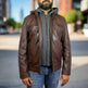 BOL Men's Eduardo Hoodie Leather Jacket EX-STOCK Canada 