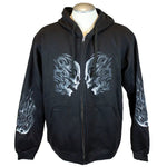 BOL Men's Head Butt Skulls Zipper Hoodie EX-STOCK Canada 