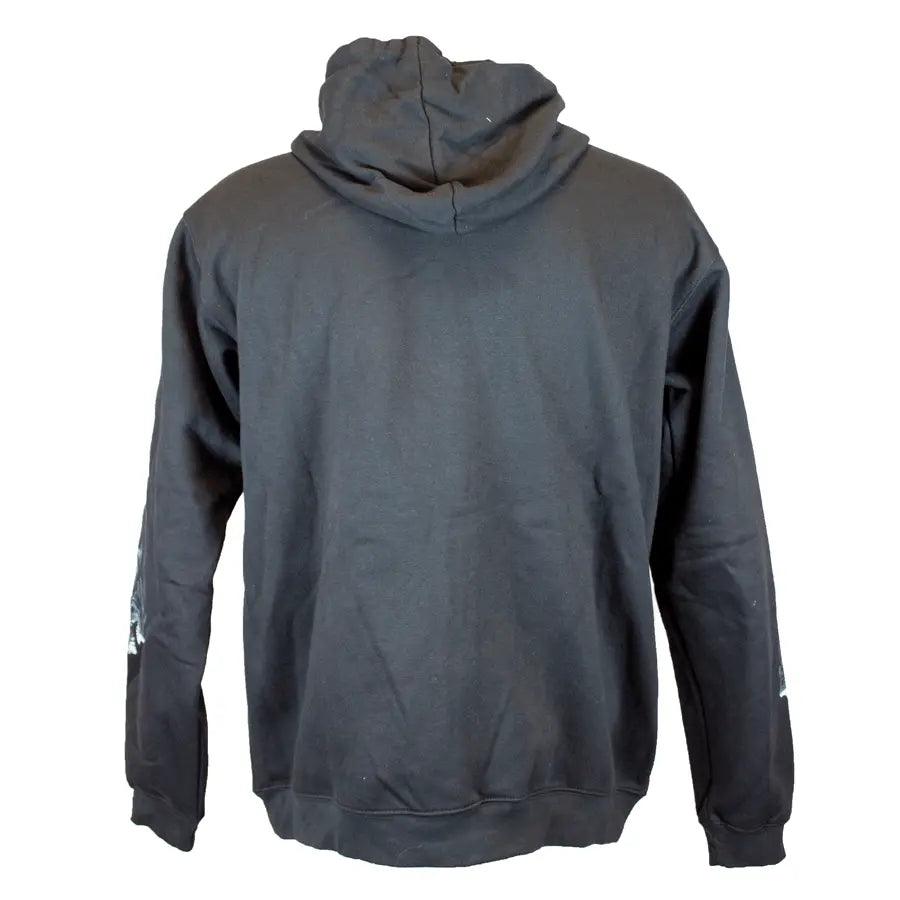 BOL Men's Head Butt Skulls Zipper Hoodie 