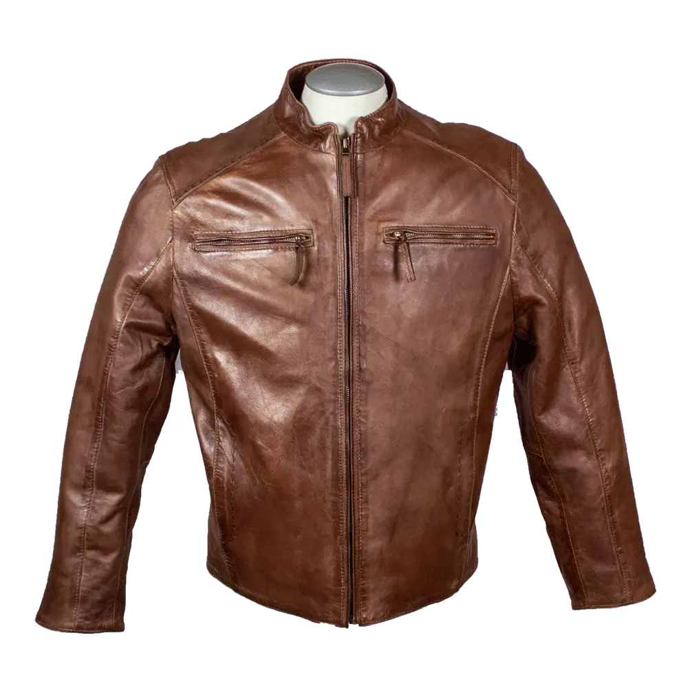 BOL Men's Racer Leather Jacket EX-STOCK Canada 