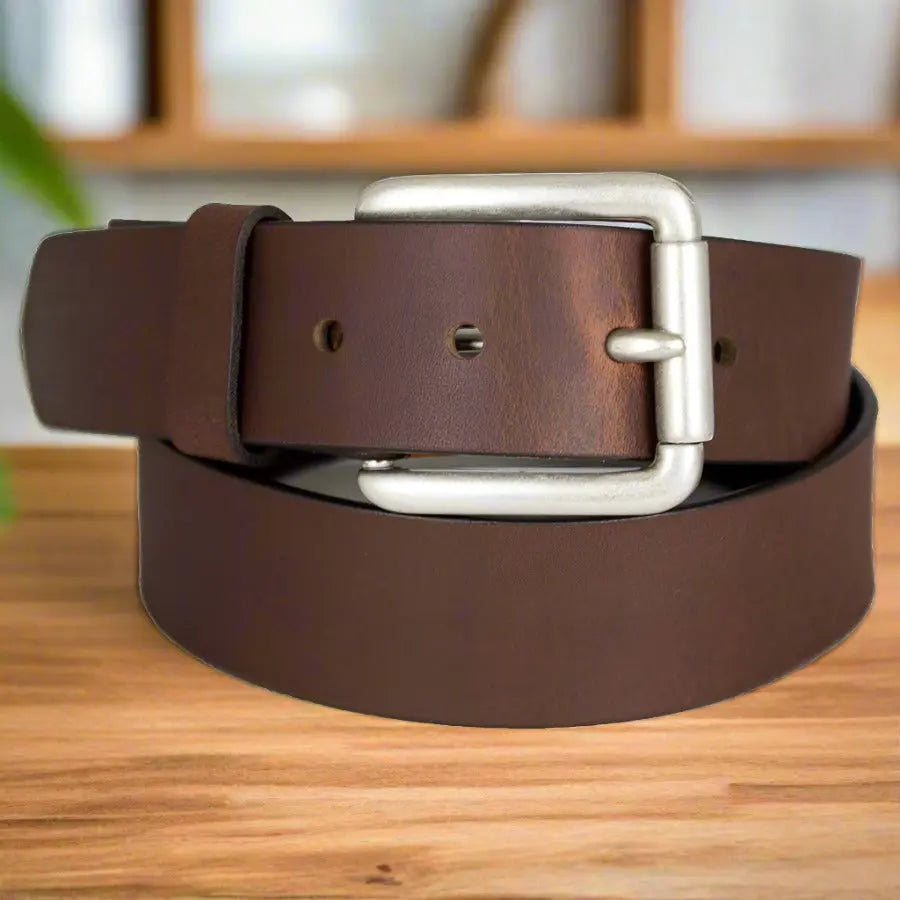 BOL Men's Removable Buckle Solid Leather Belt EX-STOCK Canada 