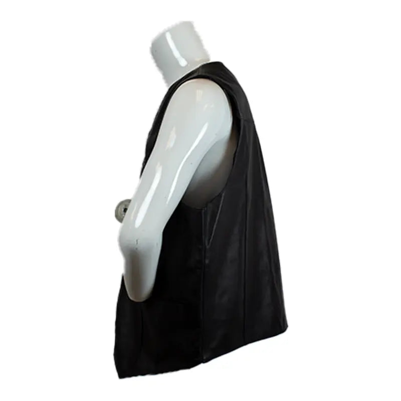 Gilet en cuir de mode en peau de mouton pour hommes BOLEX-STOCK Canada 