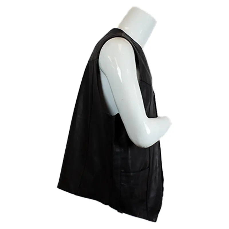 Gilet en cuir de mode en peau de mouton pour hommes BOLEX-STOCK Canada 