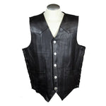 BOL Men's Tall Buffalo Leather Vest EX-STOCK Canada 