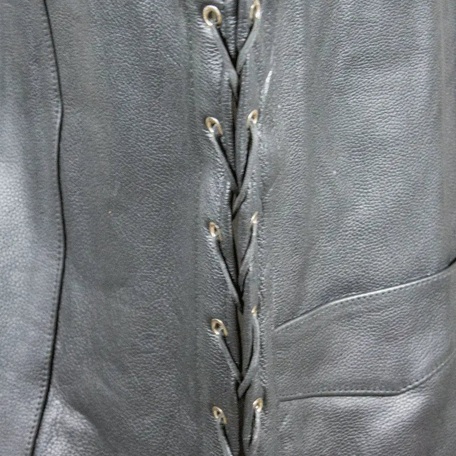 BOL Men's Tall Buffalo Leather Vest EX-STOCK Canada 