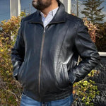 BOL Men's Ting Bomber Lambskin Leather Jacket EX-STOCK Canada 
