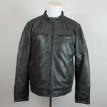 BOL Men's Waxed Sheep Prime Leather Jacket 