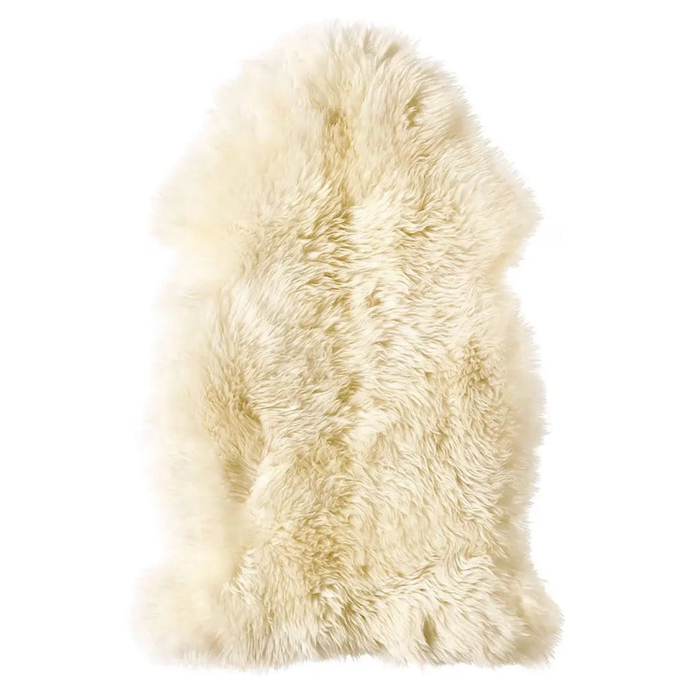 Tapis en peau de mouton blanche BOLEX-STOCK Canada 
