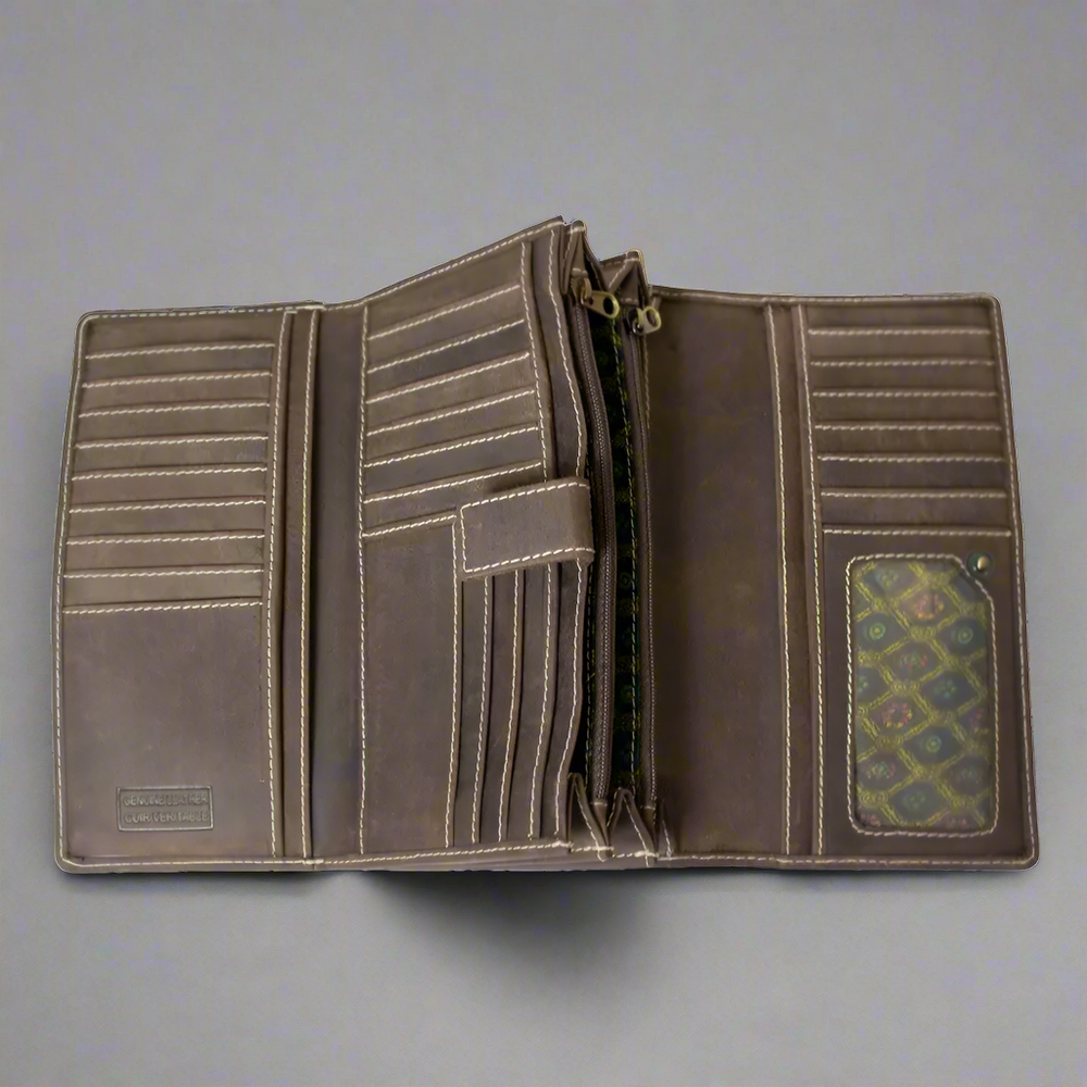 محفظة نسائية ثلاثية الطي بتقنية RFID من BOLEX-STOCK Canada 