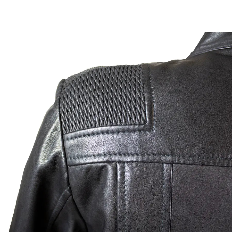 BOL Women's Basket Weave Accent Leather Jacket EX-STOCK Canada 