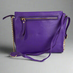 BOL Women's Cross Body Leather Bag with Chain and Leather Strap EX-STOCK Canada 