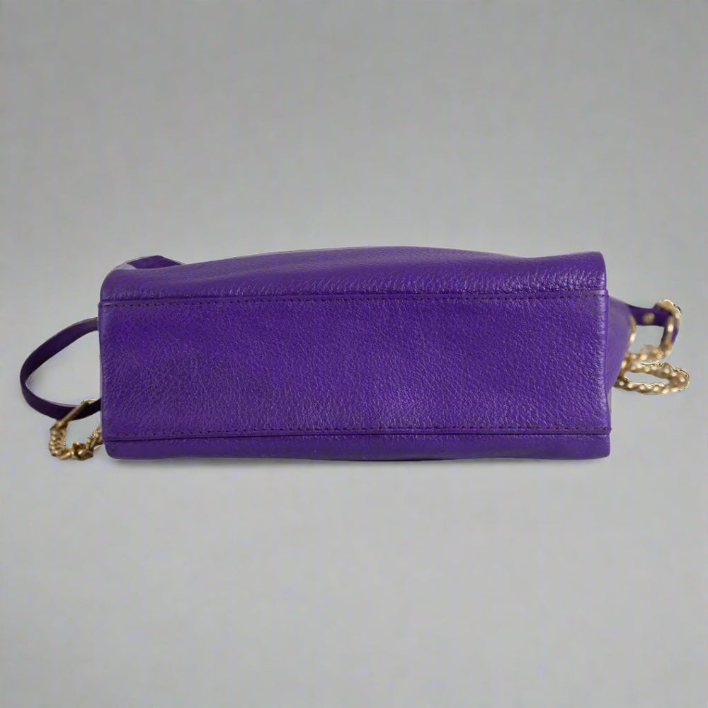 حقيبة نسائية من الجلد من BOL بحمالة عابرة للجسم مع سلسلة وحزام جلديEX-STOCK Canada 