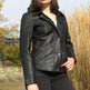 BOL Women's Removable Hood Leather Jacket EX-STOCK Canada 