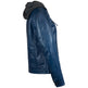 BOL Women's Removable Hood Leather Jacket EX-STOCK Canada 