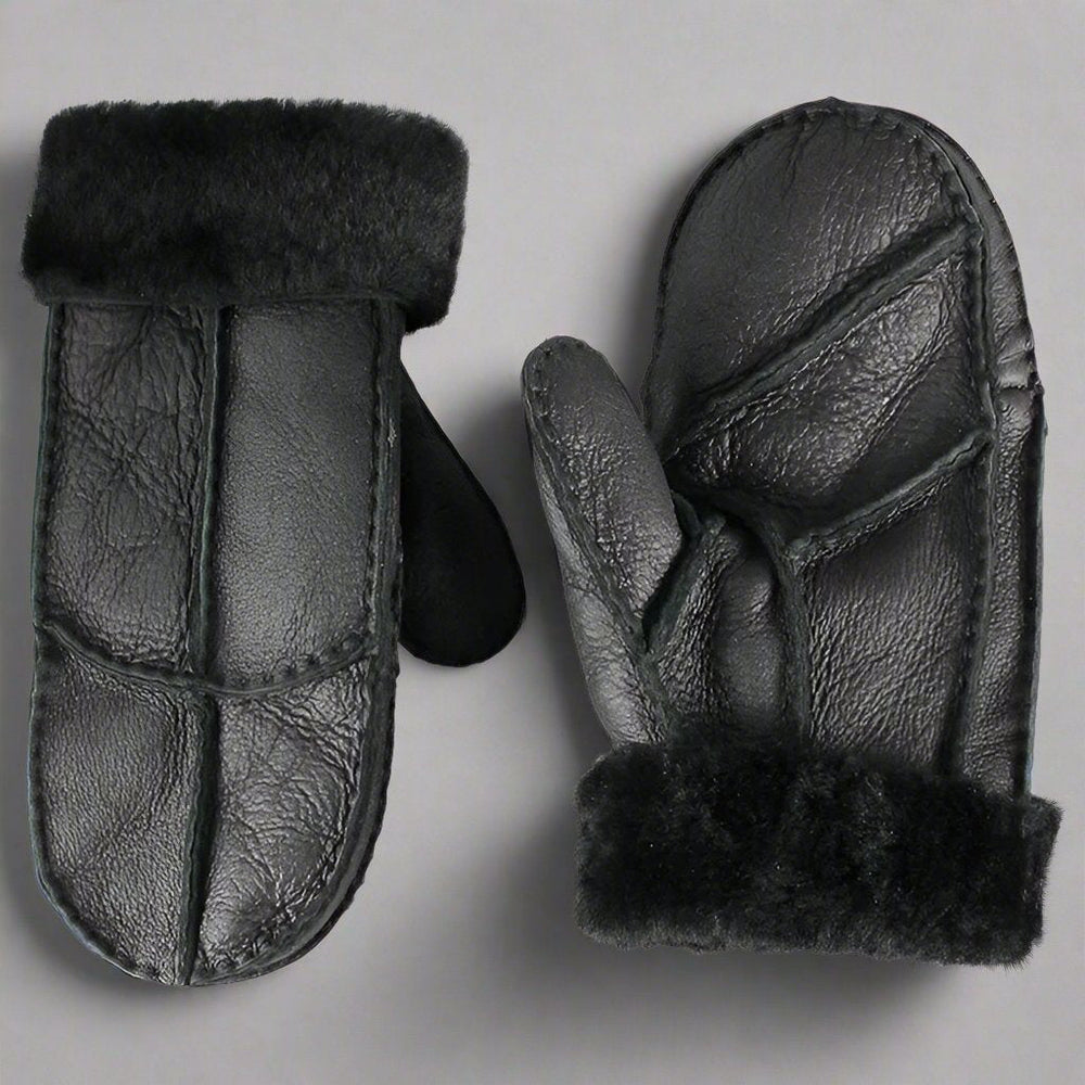BOL Women's Shearling Leather Mittens EX-STOCK Canada 