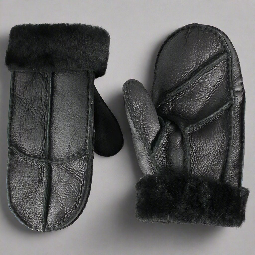 BOL Women's Shearling Leather Mittens EX-STOCK Canada 