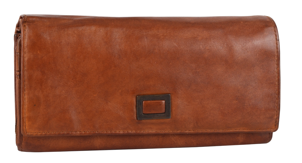 BOL Women's Square Tab Leather Wallet EX-STOCK Canada 