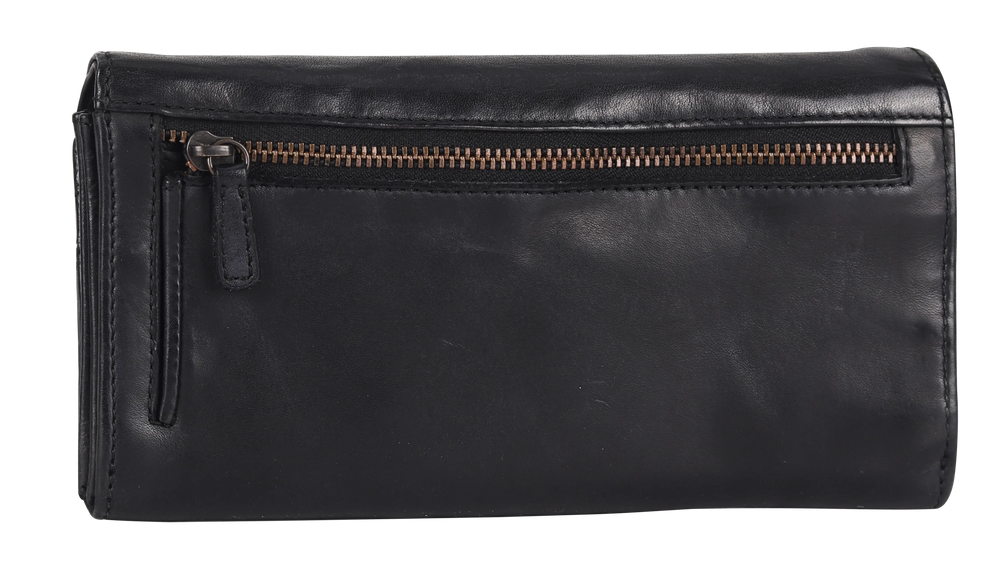 BOL Women's Square Tab Leather Wallet EX-STOCK Canada 