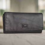 BOL Women's Square Tab Leather Wallet EX-STOCK Canada 