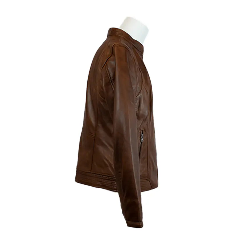 BOL Women's Waxed Sheep Leather Jacket EX-STOCK Canada 
