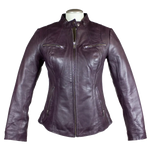 BOL Women's Zip Pocket Leather Jacket EX-STOCK Canada 