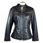 BOL Women's Zip Pocket Leather Jacket EX-STOCK Canada 