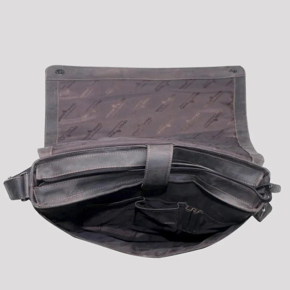 Greenwood Leder Laptoptasche 