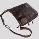 Greenwood Leather Shoulder Bag with 2 Zip Pockets 