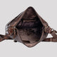 Greenwood Leather Shoulder Bag with 2 Zip Pockets 
