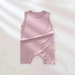 Baby Summer Modal Thin Sleeveless Tank Top Romper - EX-STOCK Canada