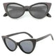 Bamboo Wood Glasses Fashion Ladies Cat Eye Polarized Sunglasses - EX-STOCK CANADA