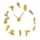 Barber Shop Hair Tools Oversized DIY Wall Clock - EX-STOCK CANADA