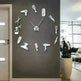 Barber Shop Hair Tools Oversized DIY Wall Clock - EX-STOCK CANADA