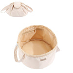 Barrel Drawstring Makeup Bag Large Capacity Women's Cosmetic Bag Toiletries Organizer Pouch Lady Travel Storage Case EX-STOCK Canada 