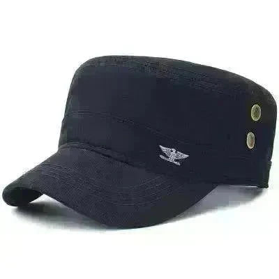 Baseball summer outdoor sunhat leisure flat military cap - EX-STOCK CANADA