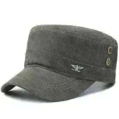 Baseball summer outdoor sunhat leisure flat military cap - EX-STOCK CANADA