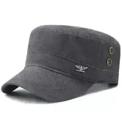Baseball summer outdoor sunhat leisure flat military cap - EX-STOCK CANADA
