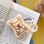 Bear Biscuit Storage Airpods Protective Cover Case - EX-STOCK Canada