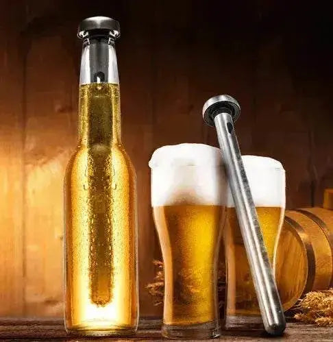 Beer Bottle Stainless Steel Cooler Stick - EX-STOCK Canada