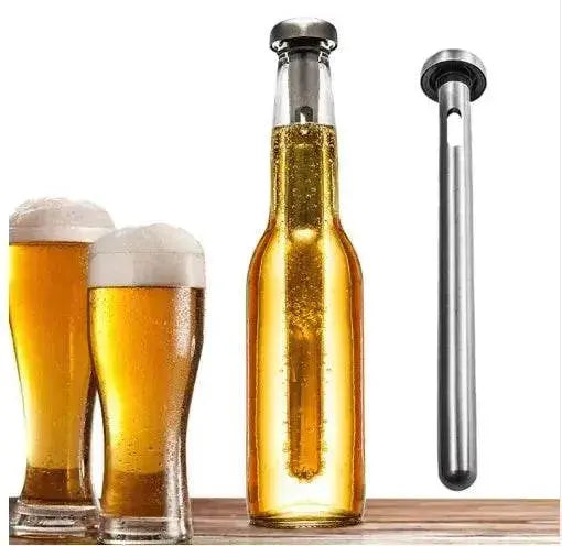 Beer Bottle Stainless Steel Cooler Stick - EX-STOCK Canada