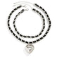 Big Love Double-layer Chains Design Necklace Women Street Punk Style Necklace Fashion Jewelry - EX-STOCK Canada