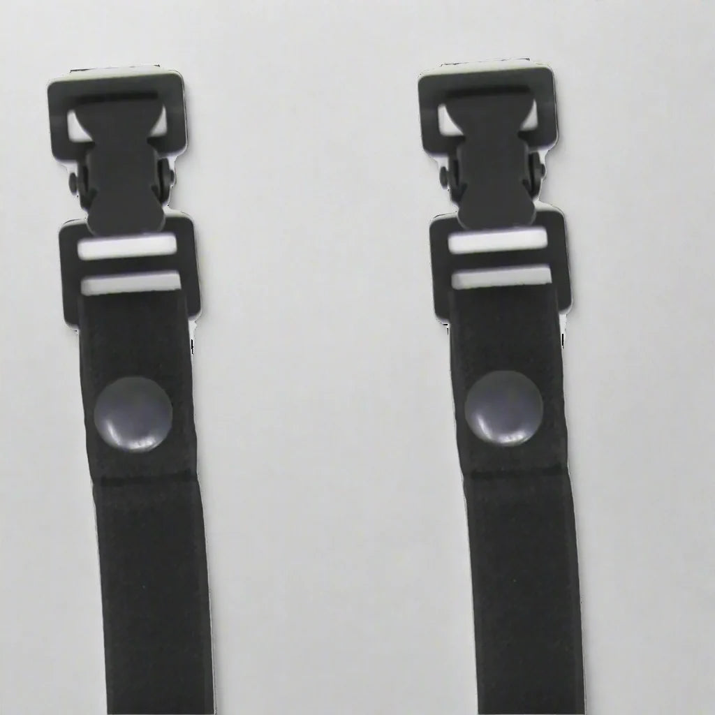 Pantalon de moto Black Snap avec sangles de maintienEX-STOCK Canada 