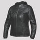 Unik Damen-Hoodie Motorradjacke 